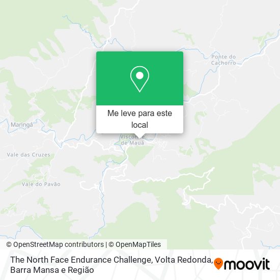 The North Face Endurance Challenge mapa