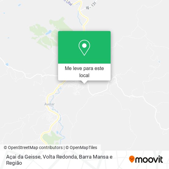 Açai da Geisse mapa