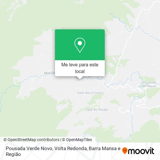 Pousada Verde Novo mapa
