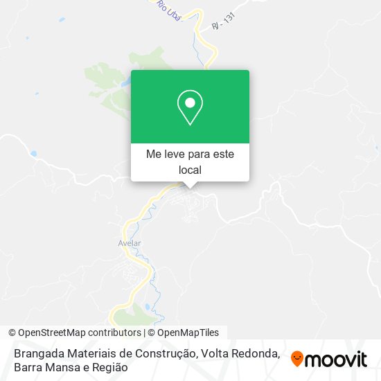 Brangada Materiais de Construção mapa