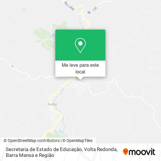 Secretaria de Estado de Educação mapa