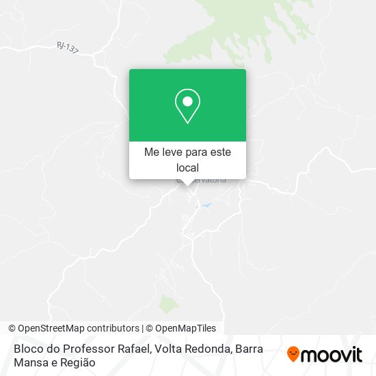 Bloco do Professor Rafael mapa