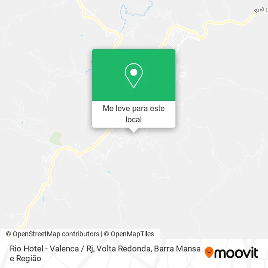 Rio Hotel - Valenca / Rj mapa