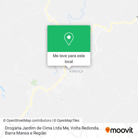 Drogaria Jardim de Cima Ltda Me mapa