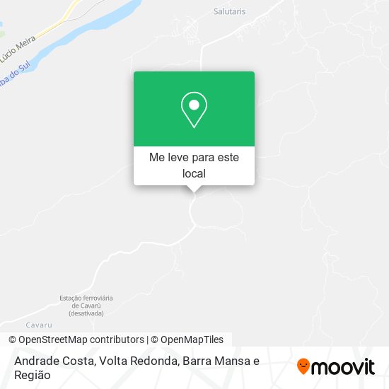 Andrade Costa mapa