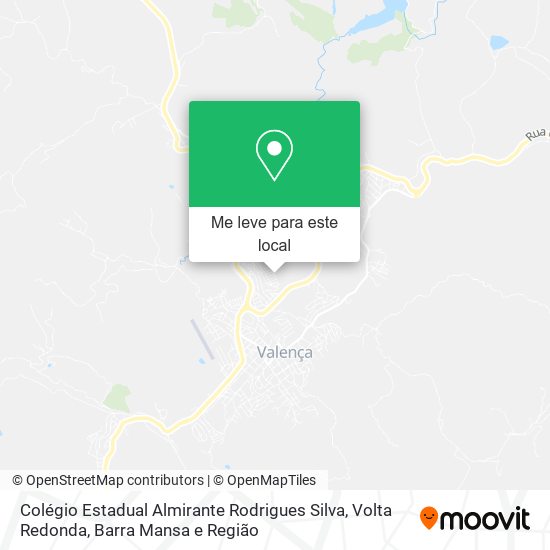 Colégio Estadual Almirante Rodrigues Silva mapa