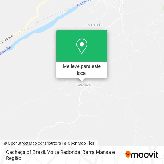 Cachaça of Brazil mapa