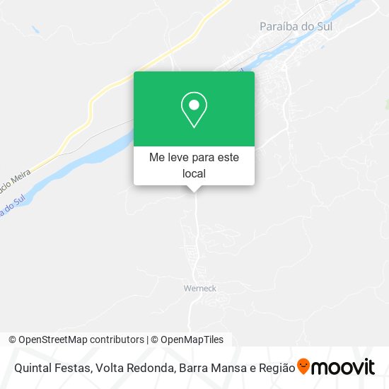 Quintal Festas mapa