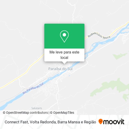 Connect Fast mapa