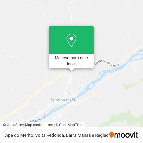 Apê do Merito mapa