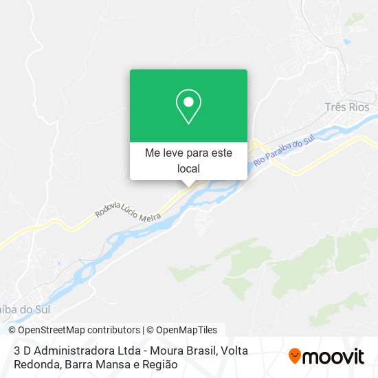 3 D Administradora Ltda - Moura Brasil mapa