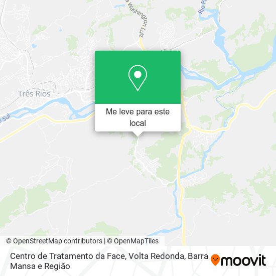 Centro de Tratamento da Face mapa