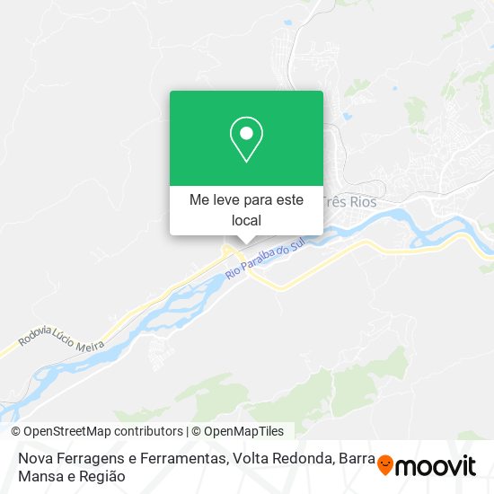 Nova Ferragens e Ferramentas mapa