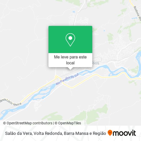 Salão da Vera mapa