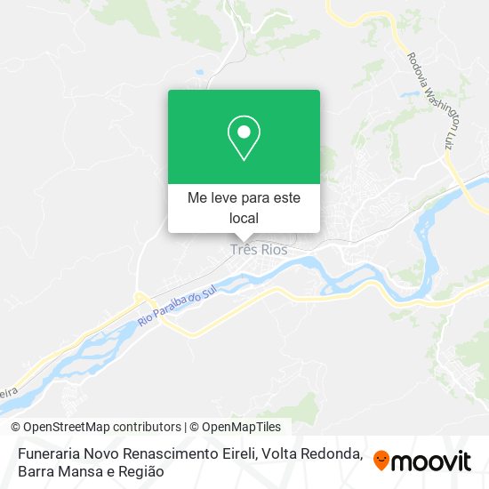 Funeraria Novo Renascimento Eireli mapa
