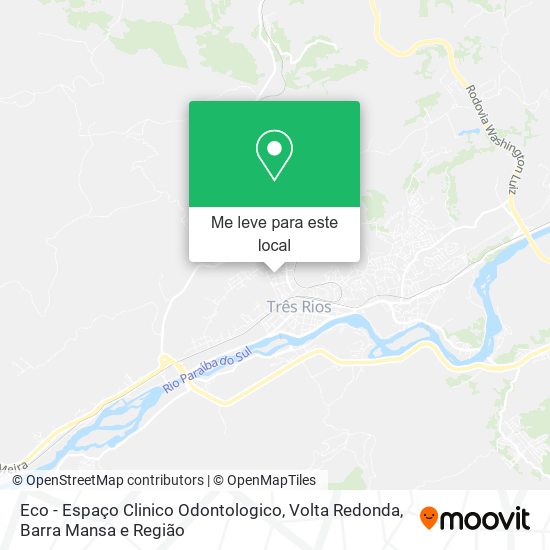 Eco - Espaço Clinico Odontologico mapa