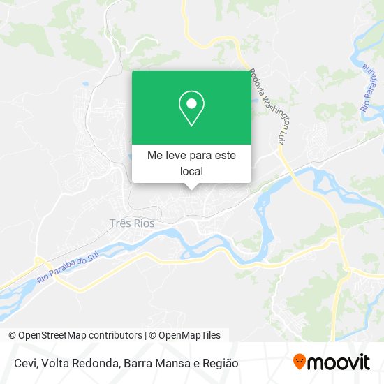 Cevi mapa
