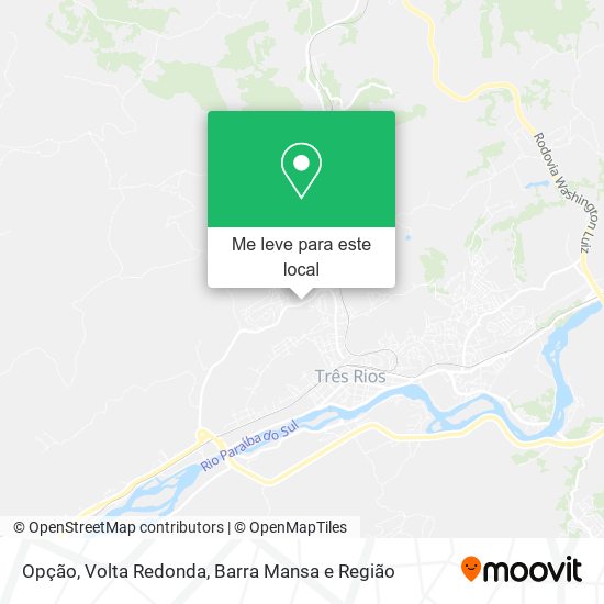 Opção mapa