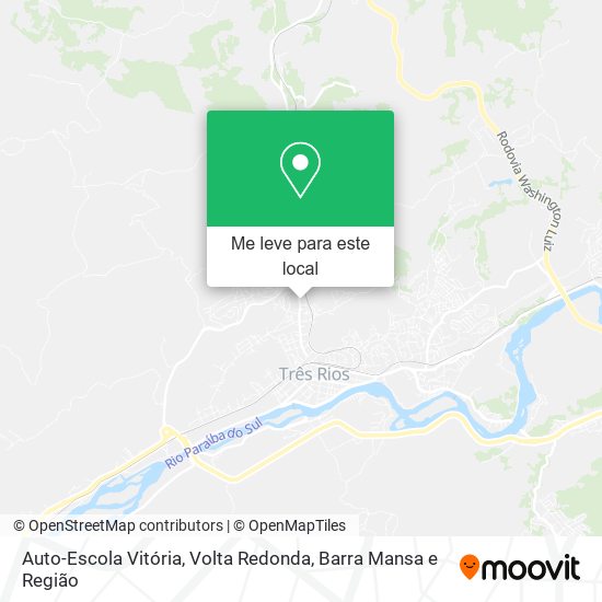 Auto-Escola Vitória mapa
