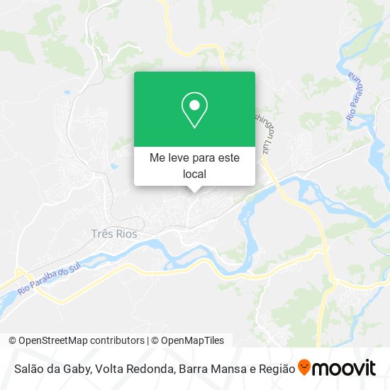 Salão da Gaby mapa