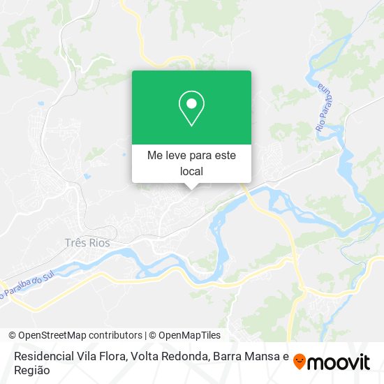 Residencial Vila Flora mapa