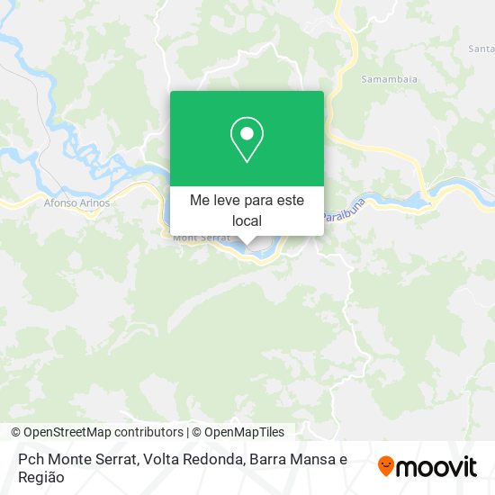 Pch Monte Serrat mapa