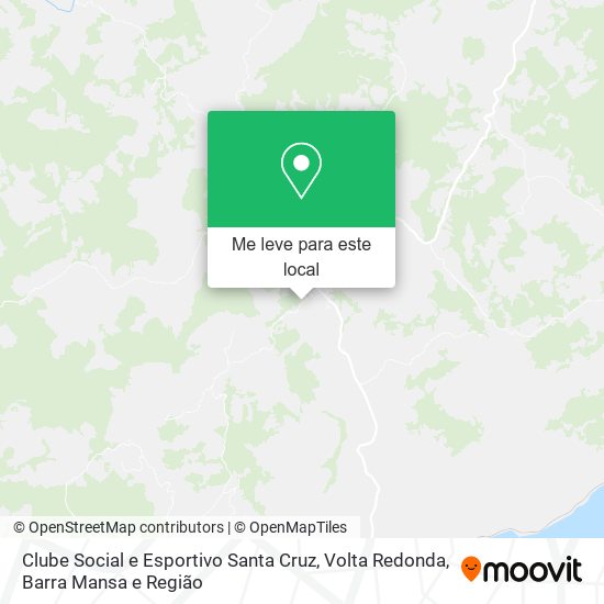 Clube Social e Esportivo Santa Cruz mapa