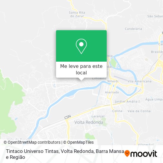 Tintaco Universo Tintas mapa