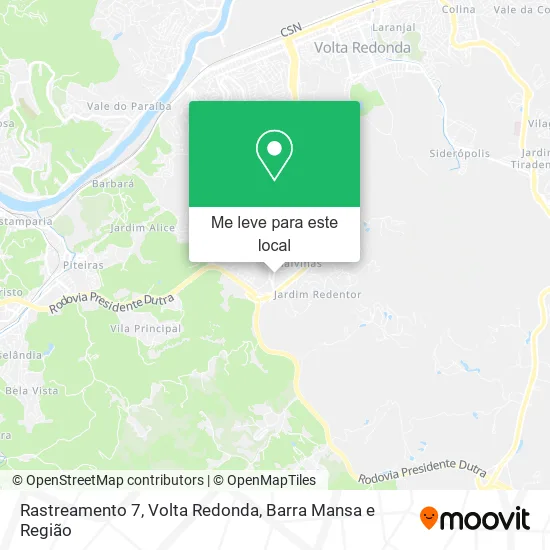 Rastreamento 7 mapa