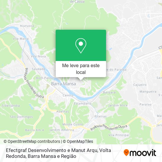 Efectgraf Desenvolvimento e Manut Arqu mapa
