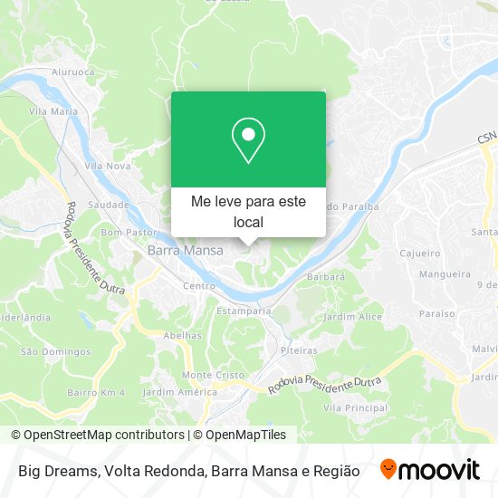 Big Dreams mapa