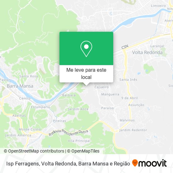 Isp Ferragens mapa