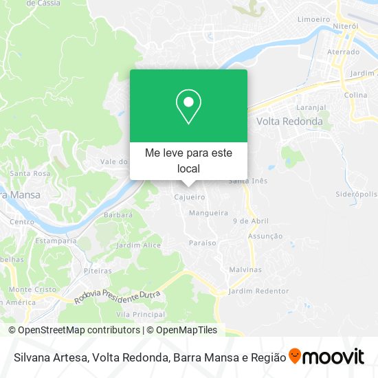 Silvana Artesa mapa