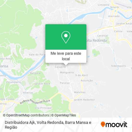 Distribuidora Ajk mapa