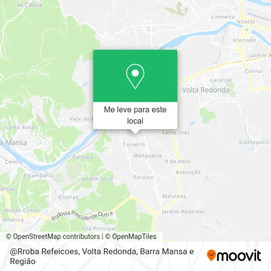 @Rroba Refeicoes mapa