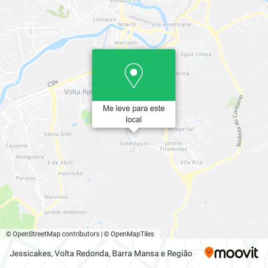 Jessicakes mapa