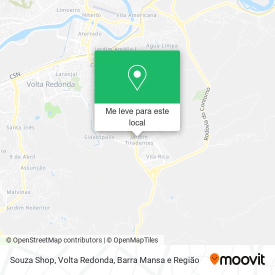Souza Shop mapa