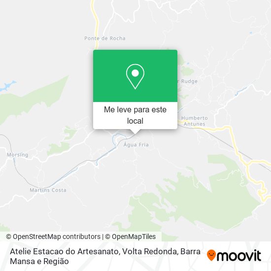 Atelie Estacao do Artesanato mapa