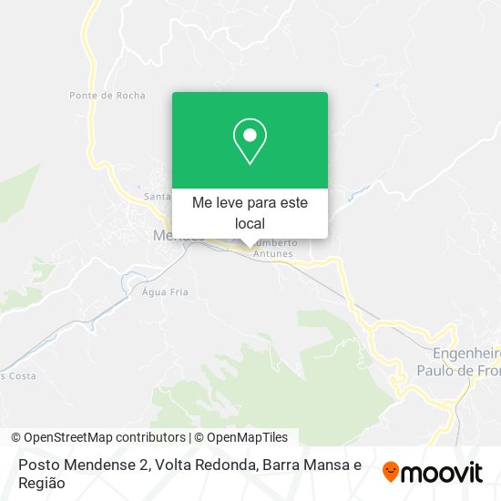 Posto Mendense 2 mapa