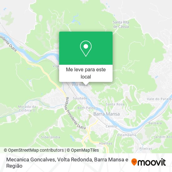 Mecanica Goncalves mapa