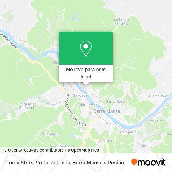 Luma Store mapa