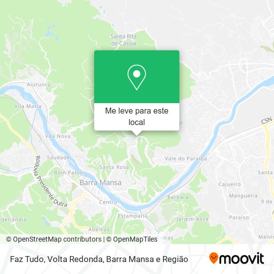 Faz Tudo mapa