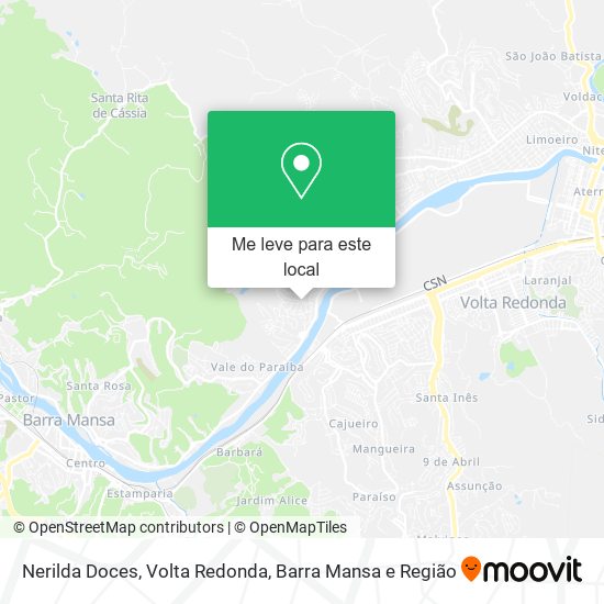 Nerilda Doces mapa