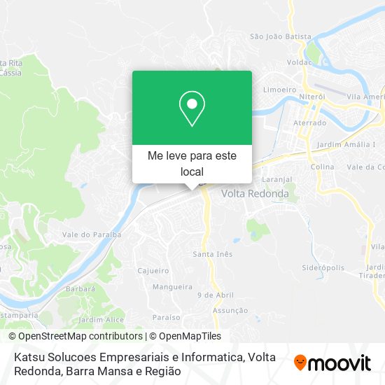 Katsu Solucoes Empresariais e Informatica mapa