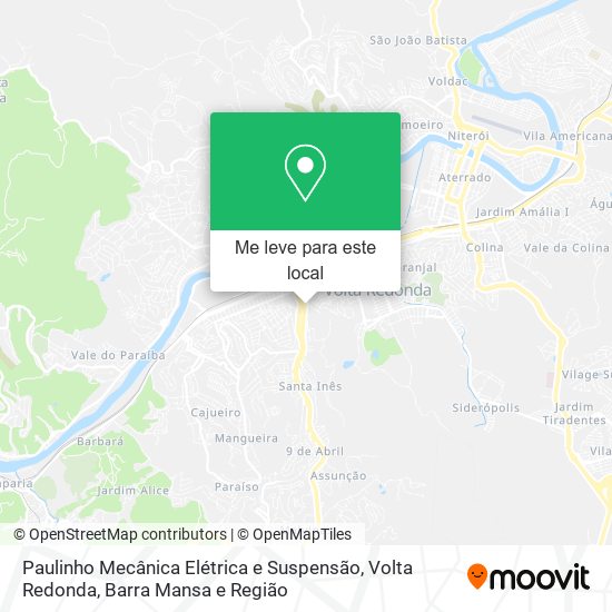 Paulinho Mecânica Elétrica e Suspensão mapa