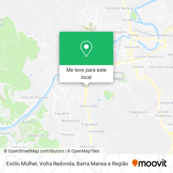 Estilo Mulher mapa