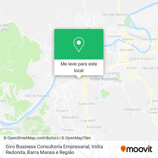 Giro Business Consultoria Empresarial mapa