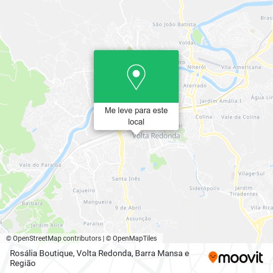 Rosália Boutique mapa
