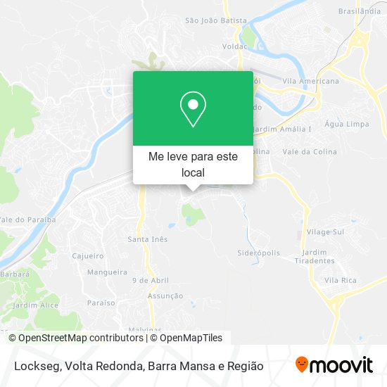 Lockseg mapa