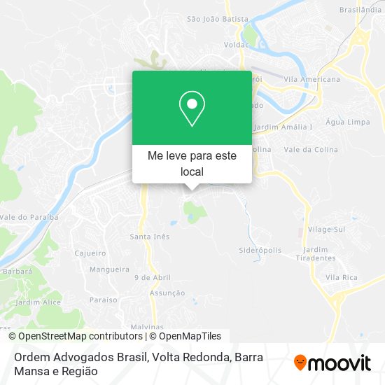 Ordem Advogados Brasil mapa